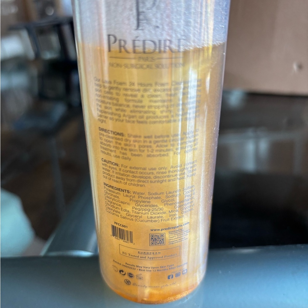 Predire GOLD Lava Foam 24-Hour Cleanser - BNIB/SEALED - Picture 4 of 12